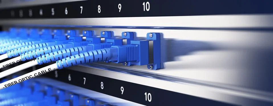 Data Telecommunication Equipment Stock Illustration