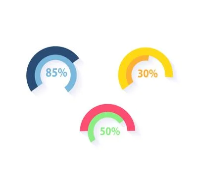 Data Tools Finance Diagramm and Graphic イラスト素材