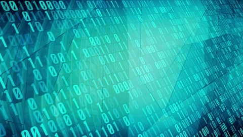 Data tracking and compression tools enable efficient data exchange Video stock 243189701