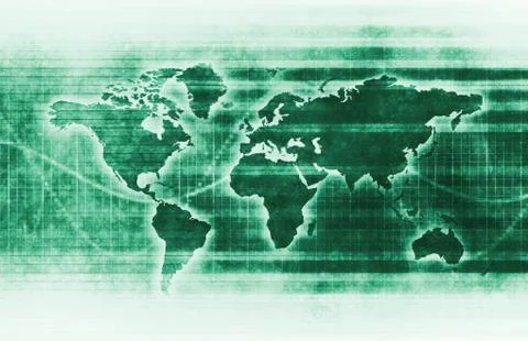 Data Tracking Stock Illustration