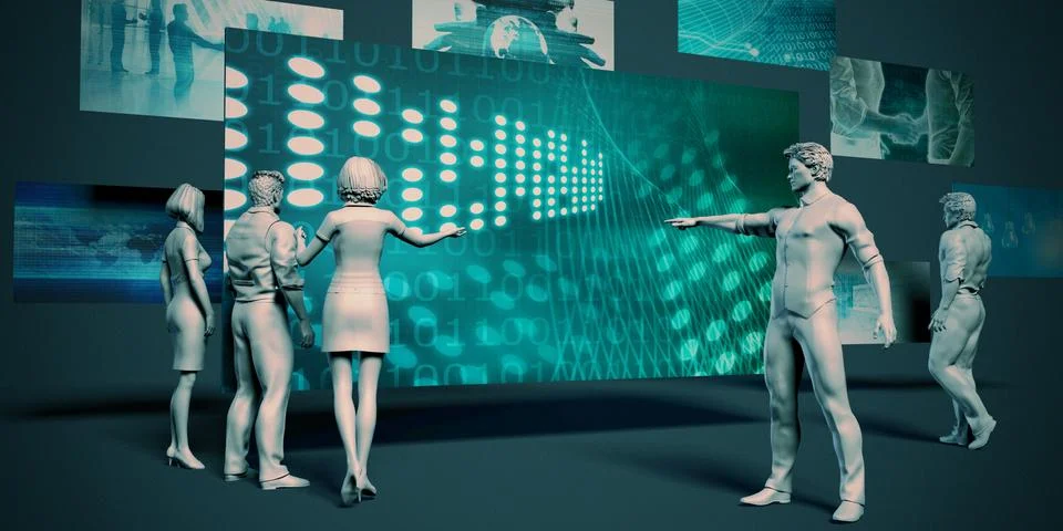 Data Tracking イラスト素材