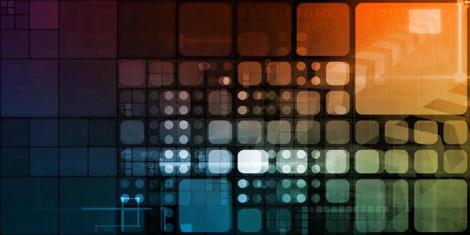 Data Tracking Stock Illustration