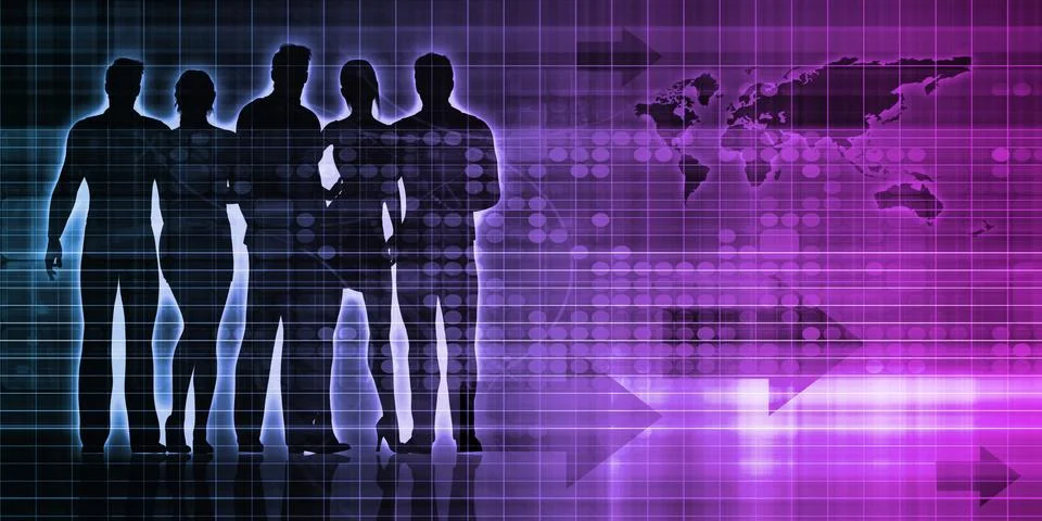 Data Tracking Stock Illustration