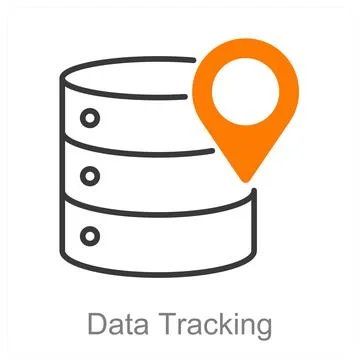 Data Tracking Stock Illustration