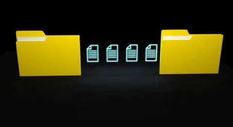 Data transfer concept Stock Illustration