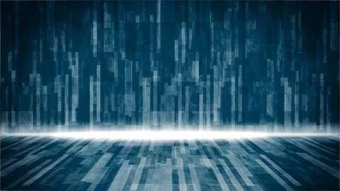 Data transfer , Digital block run on screen ,4k  Stock Footage 120347573