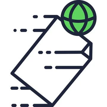 Data transfer icon file info exchange vector Stock Illustration