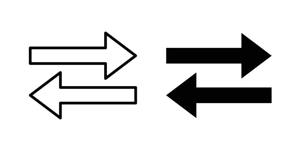 Data transfer icon Illustration set. Vector Eps10 for apps Ilustración de archivo