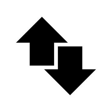 Data transfer icon vector template illustration design Stock Illustration