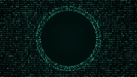 Data transfer or Digital Technology with motion digital stripes background Stock Footage 345290897