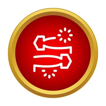 Data transfer process with arrows exchanging elements Illustrazione stock