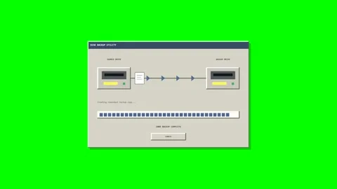 Data Transfer Progress Bar Animation with Chroma Key Stock Footage 346981893