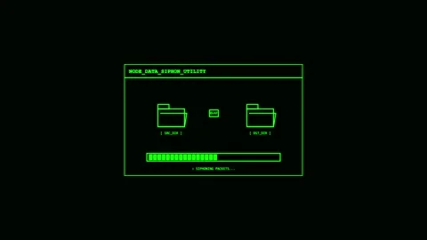 Data Transfer Progress Bar Animation Stock Footage 347038376