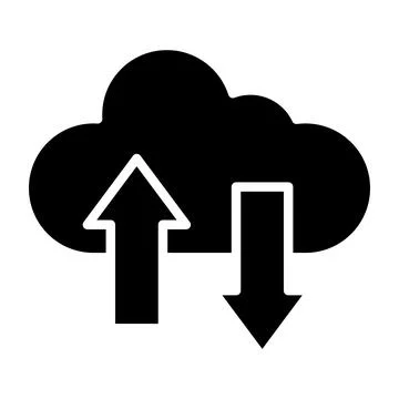 Data transfer Vector Icon Design Illustration 스톡 일러스트