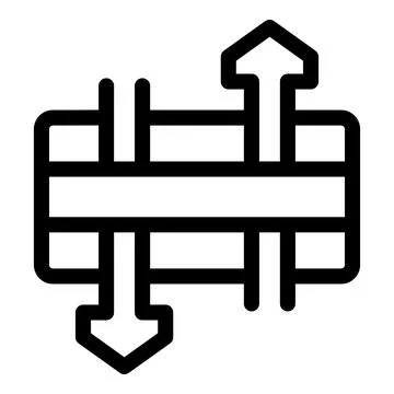 Data transferring icon depicting uploading and downloading processes Stock Illustration