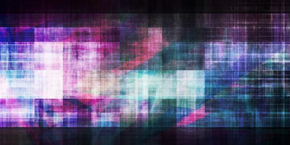 Data Transformation Stock Illustration