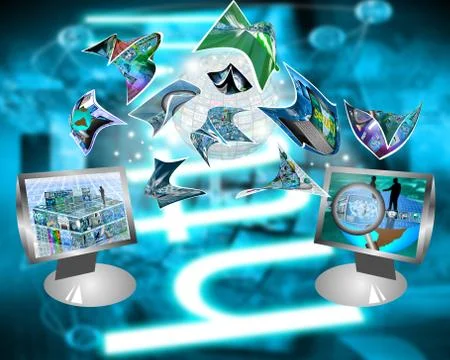 Data transmission イラスト素材