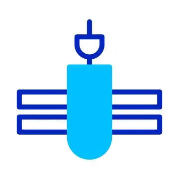 Data Transmission, Network Connection, Server, Cloud Computing Stockillustratie