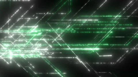 Data Travelling Loop Stockbeeldmateriaal 144138140