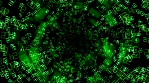 Data tunnel Video stock 796044