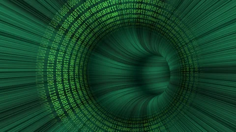 Data tunnel Stock Footage 33941187