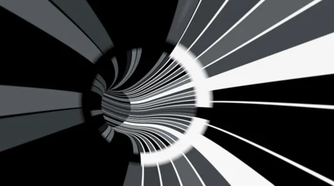 Data tunnel Stock Footage 33941220