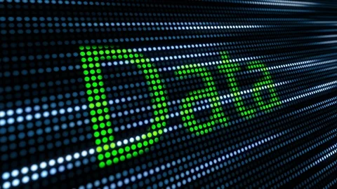 'Data' typed onto tech background animation Stock Footage 95227444
