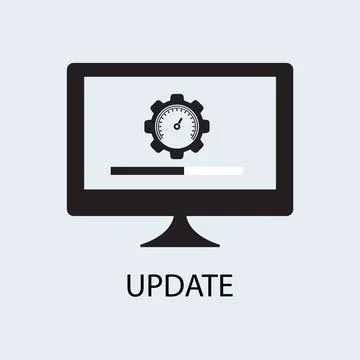 Data update. Stockillustratie