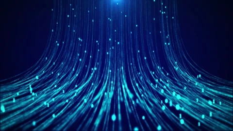 Data upload network and current flow Vídeos de archivo 279038600