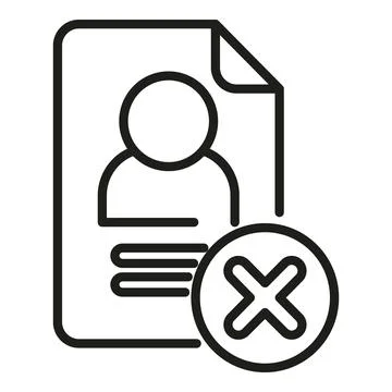 Data user icon outline vector. Digital device Illustrazione stock