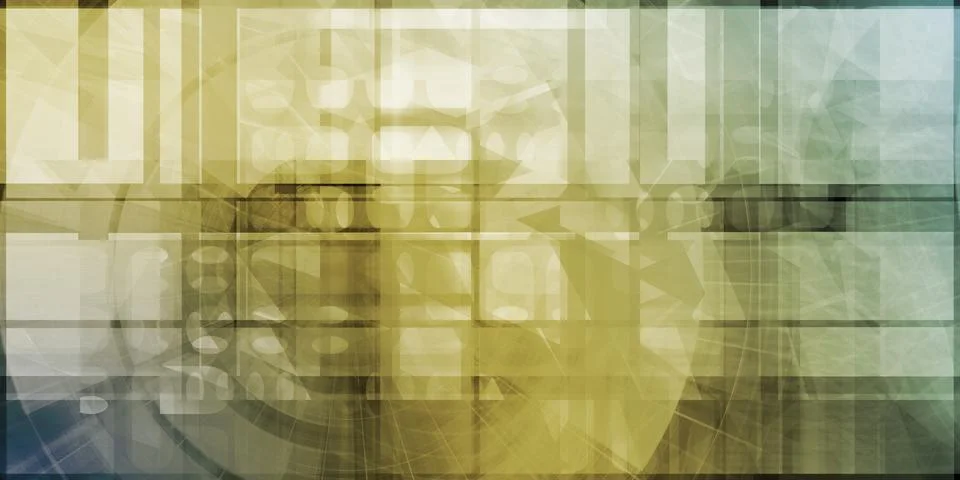 Data Virtualization Illustrazione stock