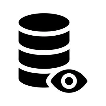 Data, visualisation, visualize icon. Stockillustratie