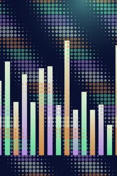 Data Visualization Abstract Background Stock Photos