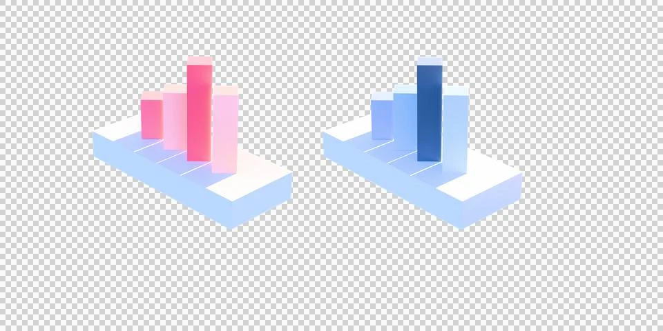 Data visualization and business analytics concept 库存插图