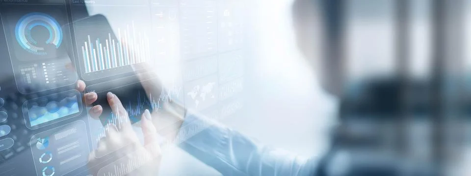 Data Visualization and Business Analytics for Informed Decision Making. 스톡 사진