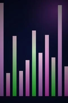 Data Visualization Bar Chart Stock Illustration