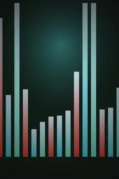 Data Visualization Chart Background Stock Photos