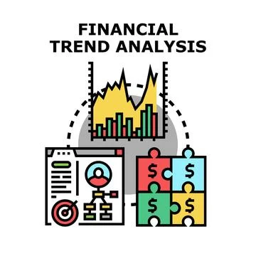 Data visualization elements. Target goal. User profile Stock Illustration