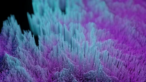 Data visualization. Futuristic infographics. Data streams graph. Stock-Footage 194446353