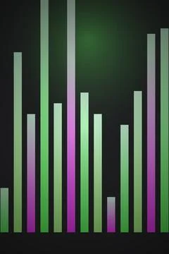 Data Visualization Gradient Chart Фото