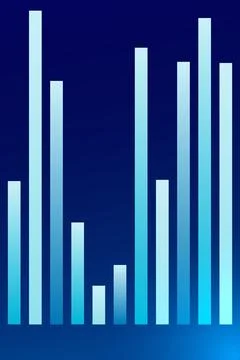 Data Visualization Graph Illustration Stock Illustration