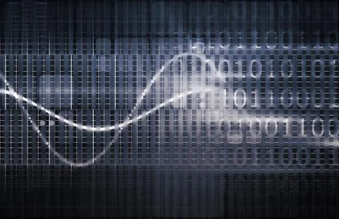 Data visualization Stock Illustration