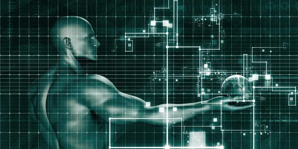 Data Visualization Stock Illustration