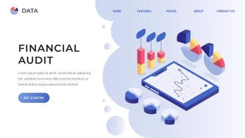 Data visualization illustration イラスト素材