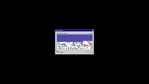 Data visualization simulation on digital computer screen Video stock 346806011
