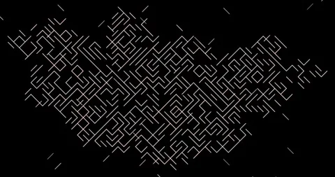 Data Visualization Style Map of Mongolia Forming Video stock 327599380