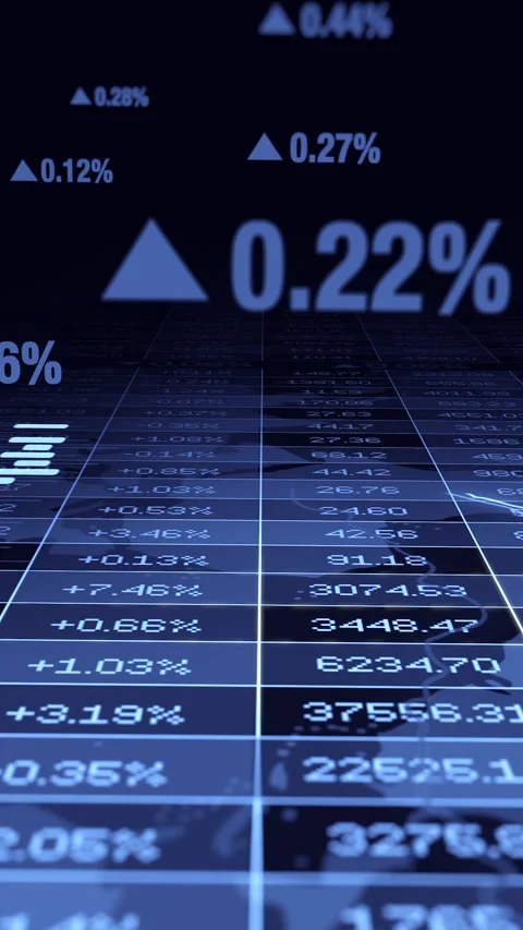 Data Visualization Techniques for Understanding Stock Market Trends and 스톡 동영상 287508498