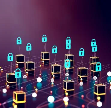 Data volume analysis and analysis tools for networking business.3d rendering. Stock Illustration