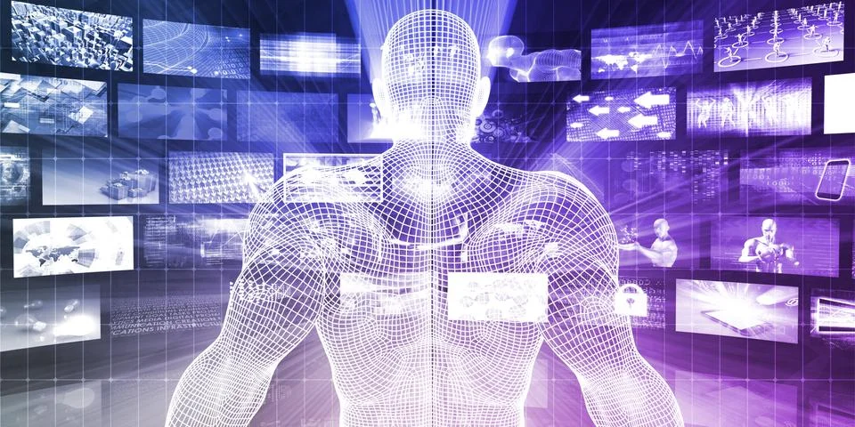 Data Warehouse Stock Illustration