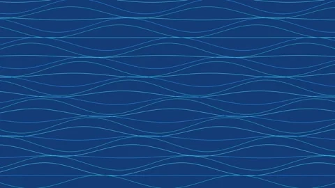 Data wave lines flowing seamless looping background 4K Vídeo Stock 336624951